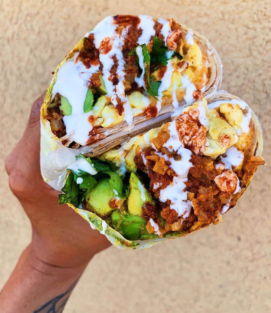 Flavorgod Seasoningsさんのインスタグラム写真 - (Flavorgod SeasoningsInstagram)「"🌯KETO CHORIZO CAULIRICE BREAKFAST BURRRRRRRITO 🌯"⁠ -⁠ Customer:👉 @ketoassbih⁠ Seasoned with:👉 #Flavorgod Taco Tuesday Seasoning⁠ -⁠ KETO friendly flavors available here ⬇️⁠ Click link in the bio -> @flavorgod⁠ www.flavorgod.com⁠ .⁠ "I cooked up some pork chorizo mixed in some caulirice. Scrambled up some huevos (season with @flavorgod taco seasoning) and got to throwin down in that two @latortillafactory 3 net carb tortilla burrrrito. Added avocado, salsa, cheese, cilantro, and don’t forget the crema b**tch. The key is to wrap the burrito under parchment paper. It will hold the shape when rolling😏😏. And there you have it, a big keto burrito just like you order it from a take out window."⁠ -⁠ Flavor God Seasonings are:⁠ 💥 Zero Calories per Serving ⁠ 🙌 0 Sugar per Serving⁠ 🔥 #KETO & #PALEO Friendly⁠ 🌱 GLUTEN FREE & #KOSHER⁠ ☀️ VEGAN-FRIENDLY ⁠ 🌊 Low salt⁠ ⚡️ NO MSG⁠ 🚫 NO SOY⁠ 🥛 DAIRY FREE *except Ranch ⁠ 🌿 All Natural & Made Fresh⁠ ⏰ Shelf life is 24 months⁠ -⁠ #food #foodie #flavorgod #seasonings #glutenfree #mealprep #seasonings #breakfast #lunch #dinner #yummy #delicious #foodporn」8月6日 10時01分 - flavorgod