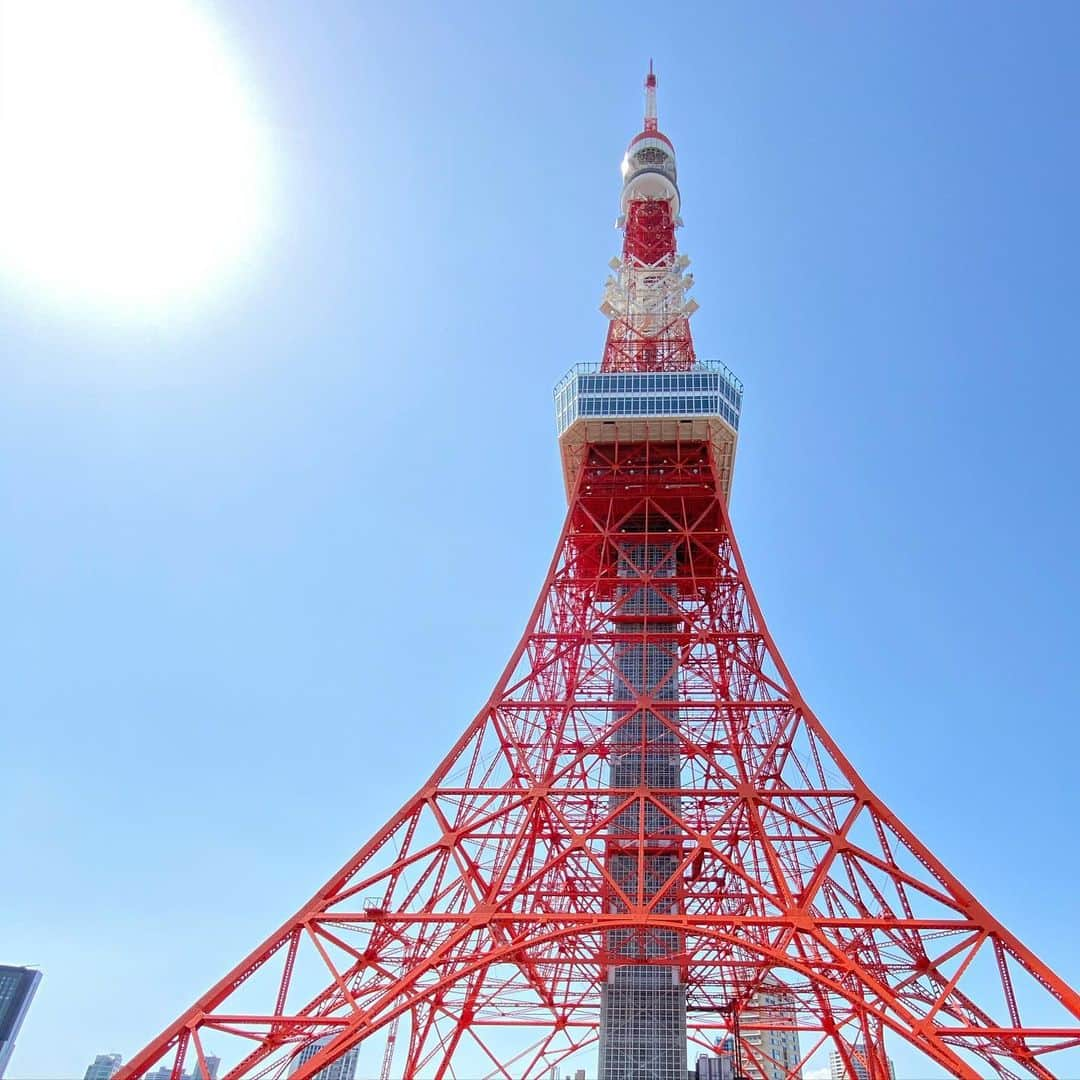 東京タワーの麓の結婚式のインスタグラム