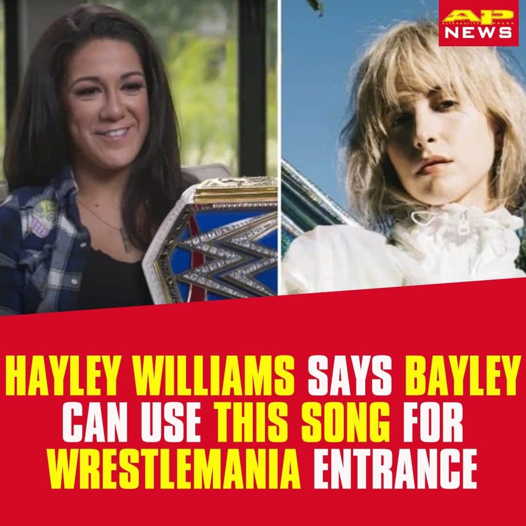 Alternative Pressさんのインスタグラム写真 - (Alternative PressInstagram)「@yelyahwilliams gives @itsmebayley permission to use this ‘Petals For Armor’ song for her @wrestlemania_official 37 entrance⁠ LINK IN BIO⁠ .⁠ .⁠ .⁠ #hayleywilliams #paramore #petalsforarmor #simmer #bayleywwe #wwe #wrestlemania #wwewrestlemania #wwesmackdown #alternativepress #altpress」8月6日 3時01分 - altpress