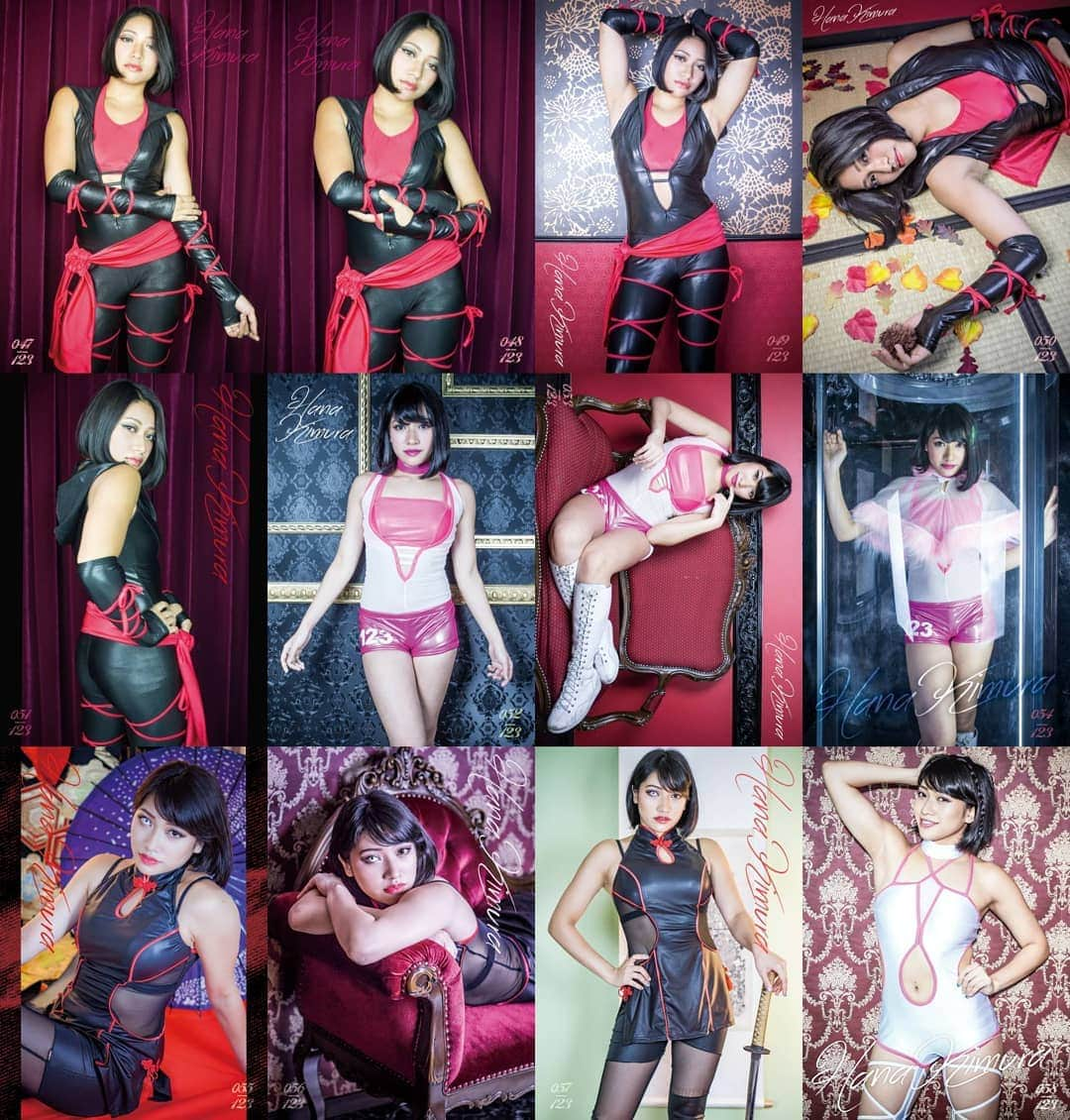 ハナキムラファンさんのインスタグラム写真 - (ハナキムラファンInstagram)「The fifth set of portraits by Hako moves into 2017 and shows the debut of Hana's second Wrestle-1 and Oedo Tai looks, complete with the signature contact lens. . . #hanakimura #木村花 #tokyocybersquad #tcs #oedotai」8月6日 3時21分 - hanakimurafan