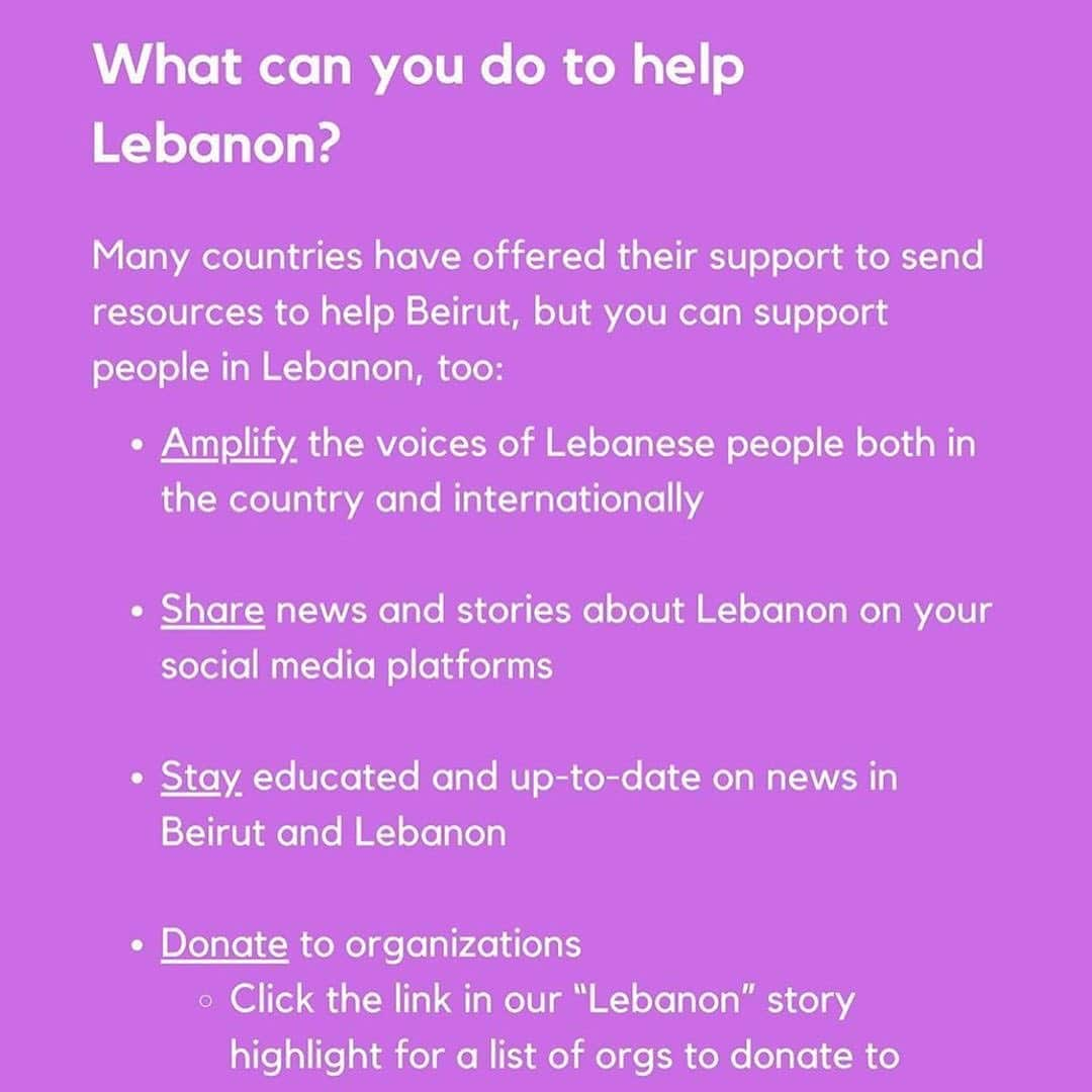 デミ・ロヴァートさんのインスタグラム写真 - (デミ・ロヴァートInstagram)「💔💔💔 Praying for you Lebanon   Repost from @jameelajamilofficial: Thank you for making this @theslacktivists what is happening in Beirut is beyond what many of us can imagine. A country already in so much unrest having a blast that kills and injured so many and leaves 300k homeless is just devastating.」8月6日 4時47分 - ddlovato