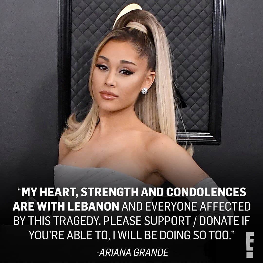 E! Onlineさんのインスタグラム写真 - (E! OnlineInstagram)「Many around the world are keeping Beirut in their thoughts after a massive explosion occurred in the Lebanese capital on Tuesday. 💔 (📷: Getty)」8月6日 6時01分 - enews