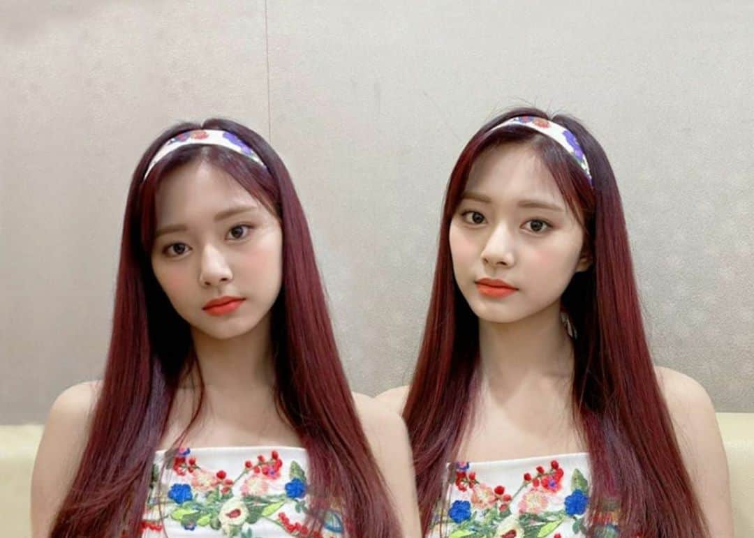 ツウィさんのインスタグラム写真 - (ツウィInstagram)「Imagine Tzuyu had a twin 😍」8月6日 7時04分 - chou_tzuyu