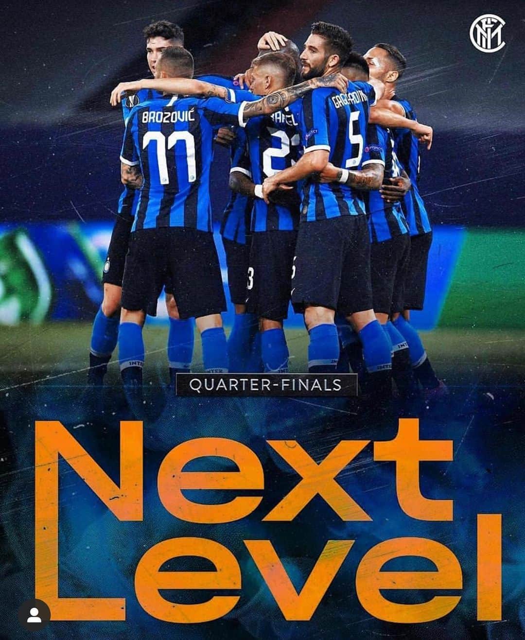 マルセロ・ブロゾビッチのインスタグラム：「@inter」