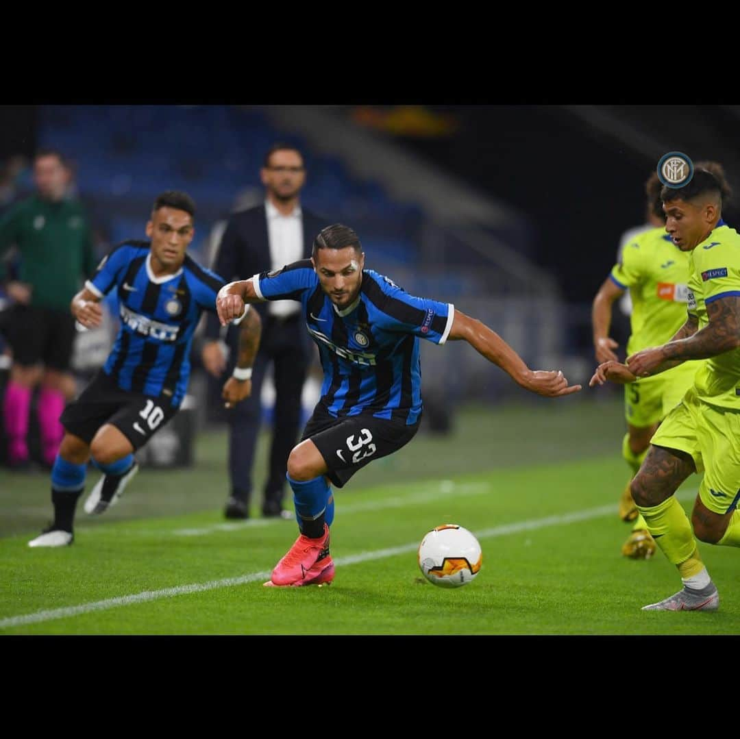 ダニーロ・ダンブロージオさんのインスタグラム写真 - (ダニーロ・ダンブロージオInstagram)「Next Level 💪🖤💙 @inter #team#winner#intergetafe @europaleague」8月6日 7時39分 - danilodambrosioreal