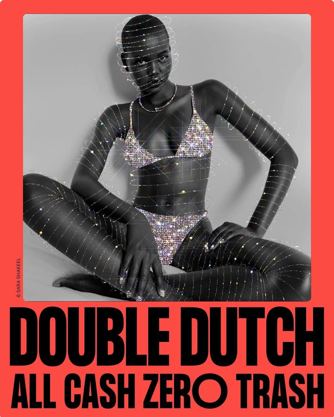 V Magazineさんのインスタグラム写真 - (V MagazineInstagram)「The next generation of supermodels gets remixed! ✨ Next in our lineup is @adutakech! The magic of Adut shines through as her cover is given a sparkly rendition by artist @sarashakeel. Selected by photography duo @inezandvinoodh and @doubledutchcash—the new cash gifting platform with artist-curated digital cards and seamless money transfer, the Pakistan based artist created a crystallized Adut, capturing the dazzling spirit of the model ♥️  Sparkly and safe, this special edition issue has been laminated with an anti-bacterial coating, a breakthrough in magazine history! Head to the link in bio to order the limited edition box-set! — Photography by @inezandvinoodh Artwork by @sarashakeel  Model: @adutakech (@thesocietynyc) — Sign-up at doubledutch.cash to join the waitlist and qualify for early access to the new app.」8月6日 7時47分 - vmagazine