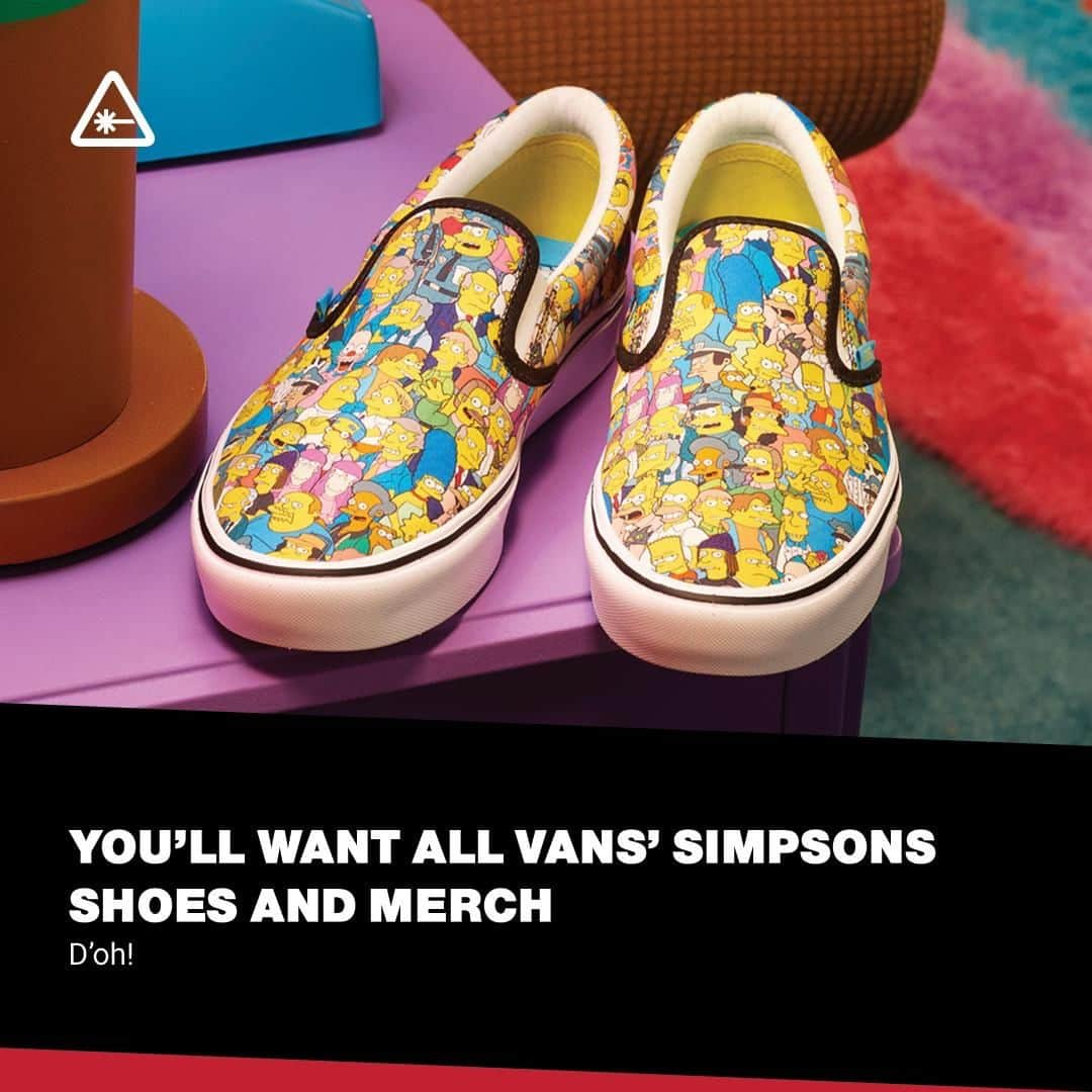 クリス・ハードウィックさんのインスタグラム写真 - (クリス・ハードウィックInstagram)「This Simpsons-themed collection will drop on August 7th at Vans.com. ⁠ link in bio」8月6日 8時01分 - nerdist