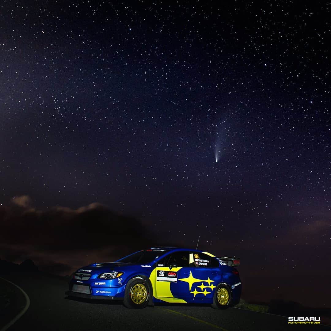 Subaru Rally Team USAさんのインスタグラム写真 - (Subaru Rally Team USAInstagram)「✨ When the comet in the sky meets the comet on earth. 🌏💫 #cometneowise #subaru #subarurally #mtwashington #whitemountains #wallpaperwednesday #astrophotography #astronomy #visitNH   Hit "Like" if you want to see this photo as a poster in the future!  Desktop Wallpapers 👉 #linkinbio Mobile Wallpapers 👉 #IGStories   shot on @mtwashautoroad  photography by @davetrumporephoto #NoPhotoshop needed 💪」8月6日 8時11分 - subarumotorsportsusa