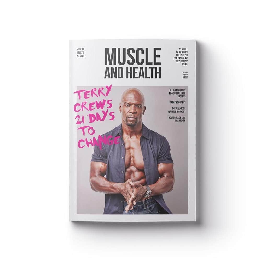 テリー・クルーズさんのインスタグラム写真 - (テリー・クルーズInstagram)「My cover of Muscle and Health UK 🔥🔥🔥  Get yours today!!! @muscleandhealthworld」8月6日 8時21分 - terrycrews