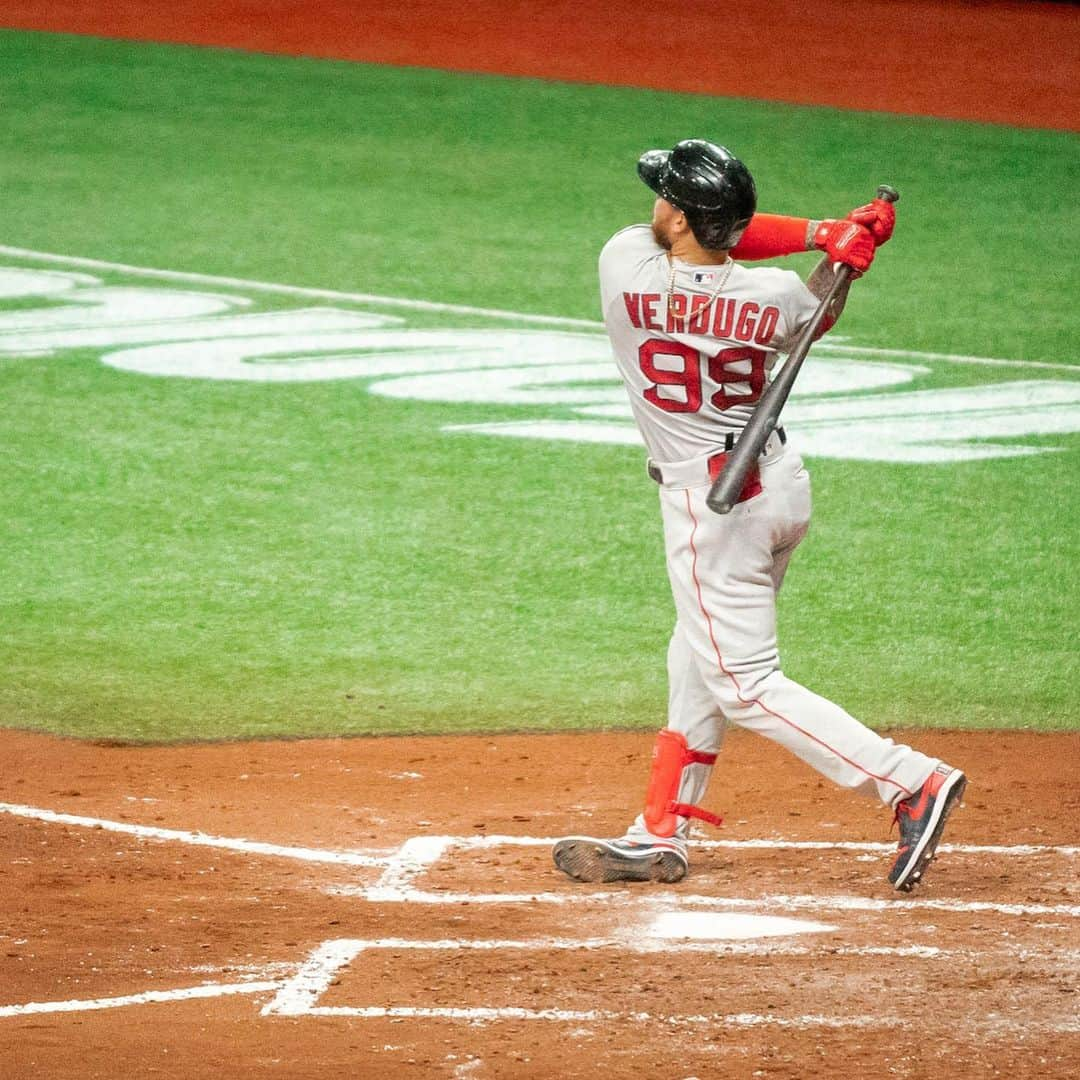 ボストン・レッドソックスさんのインスタグラム写真 - (ボストン・レッドソックスInstagram)「For the 1st time in a Sox uni it’s a DUGIE DINGER!」8月6日 9時23分 - redsox