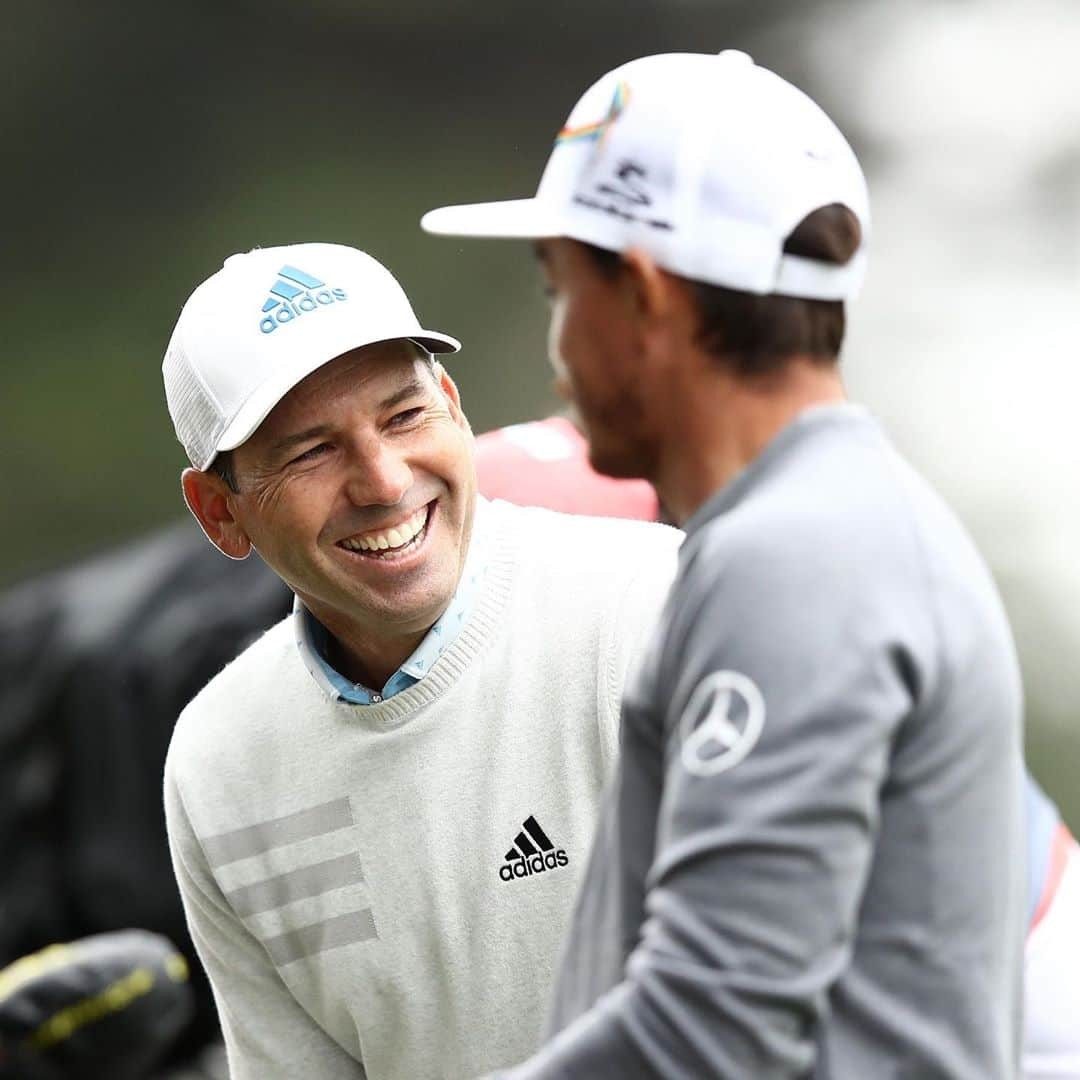 セルヒオ・ガルシアさんのインスタグラム写真 - (セルヒオ・ガルシアInstagram)「Happy to get the first major of the year underway! Prep is in with Mike and we shared a good round with Rickie and Rafa. Ready to go! 👊🏽 @rickiefowler @rcabrerabello @pgachampionship @tpchardingpark」8月6日 9時24分 - thesergiogarcia