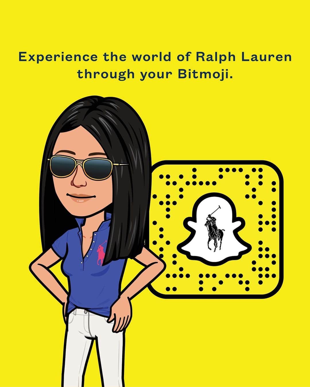 Polo Ralph Laurenさんのインスタグラム写真 - (Polo Ralph LaurenInstagram)「A global exclusive. Ralph Lauren and Snapchat have joined forces to introduce the first-ever customizable @RalphLauren wardrobe for your Bitmoji.   Inspired by iconic Ralph Lauren looks, the newly launched collection features 12 curated outfits, 32 Polo Shirt colors, and over 100 ways to style. Once you create your Bitmoji look, watch your #RLBitmoji come to life through a host of digital experiences on and off Snapchat, including games, Chat, the Snap Map, and much more.  Experience the Ralph Lauren Wardrobe via the link in bio.  #PoloRalphLauren #RLBitmojiLooks」8月6日 20時18分 - poloralphlauren