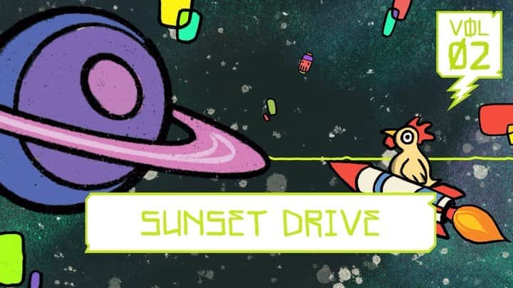 マイク・シノダのインスタグラム：「‪Track 9, Sunset Drive  Stream/Download: 🔗 in bio」
