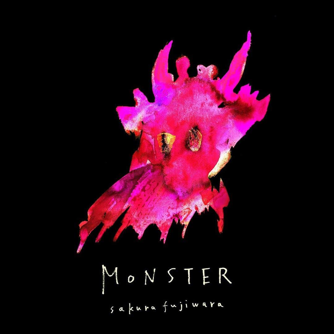 藤原さくらさんのインスタグラム写真 - (藤原さくらInstagram)「デジタルシングル"Monster"をリリースして一週間が経ちました。聴いてくれましたか？😈」8月6日 12時42分 - staff_sakura318