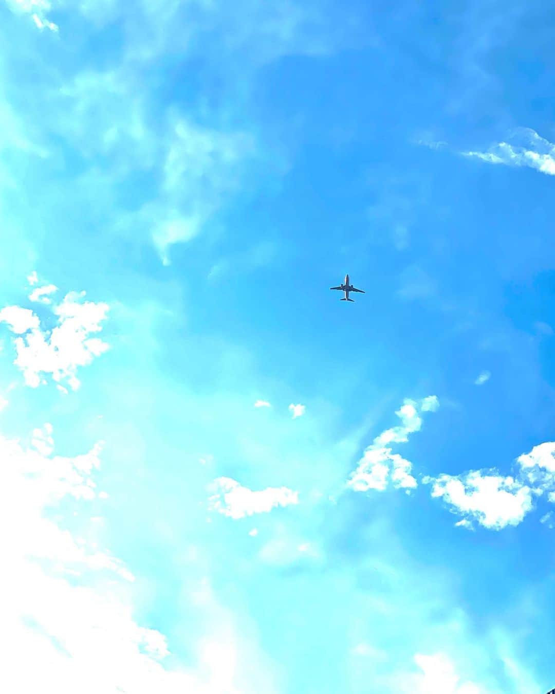 ゆーちゃんさんのインスタグラム写真 - (ゆーちゃんInstagram)「飛行機好き ・ 空 ・ ・ #カメラ好き #空 #イマソラ #飛行機 #東京 #青空 #photo #カメラ女子 #SKY」8月6日 13時04分 - yurina_era999