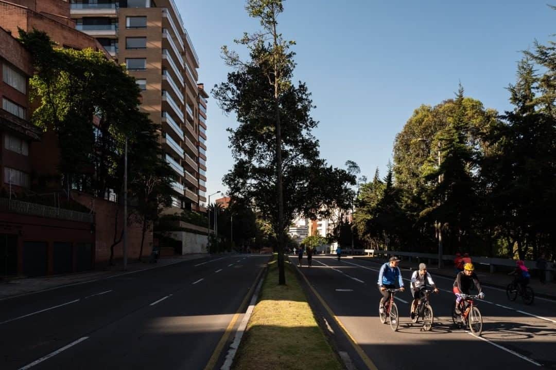 National Geographic Travelさんのインスタグラム写真 - (National Geographic TravelInstagram)「Photo by @juancristobalcobo  Cyclists ride along the Carrera Séptima, one of the main avenues closed to traffic on Sundays for the Ciclovía in Bogotá, Colombia. Every Sunday starting at seven in the morning, thousands of people claim the streets of this city’s main avenues and highways, replacing cars for bicycles, skates, scooters, or just plain walking. The event dates back to 1976 when a group of citizens concerned about the lack of public space for sports practice demanded that the city close stretches of roads usually filled with cars and buses. The experiment, called Ciclovía or Bikeway, continues to grow and has become one of the main attractions of this city, which is usually choked by impossible traffic. #bogota #colombia #bicycles」8月6日 13時10分 - natgeotravel