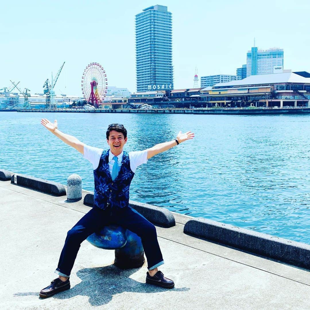 西川忠志さんのインスタグラム写真 - (西川忠志Instagram)「KOBE  本日は神戸にて ロケをさせて頂いております！  久しぶりの海！ 気持ちいーい😊🙌  感染予防！熱中症にも気をつけて やらせていただきます！  感謝」8月6日 13時28分 - nishikawa_tada