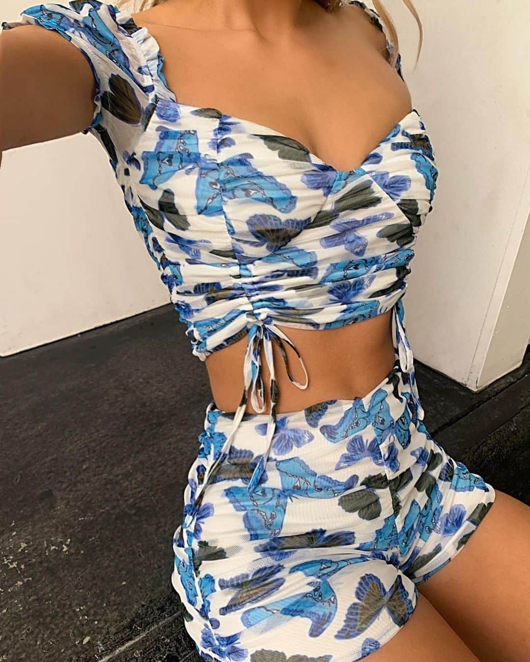 tiger Mistさんのインスタグラム写真 - (tiger MistInstagram)「Our fave set in our new fave print 😍🦋」8月6日 14時48分 - tigermist