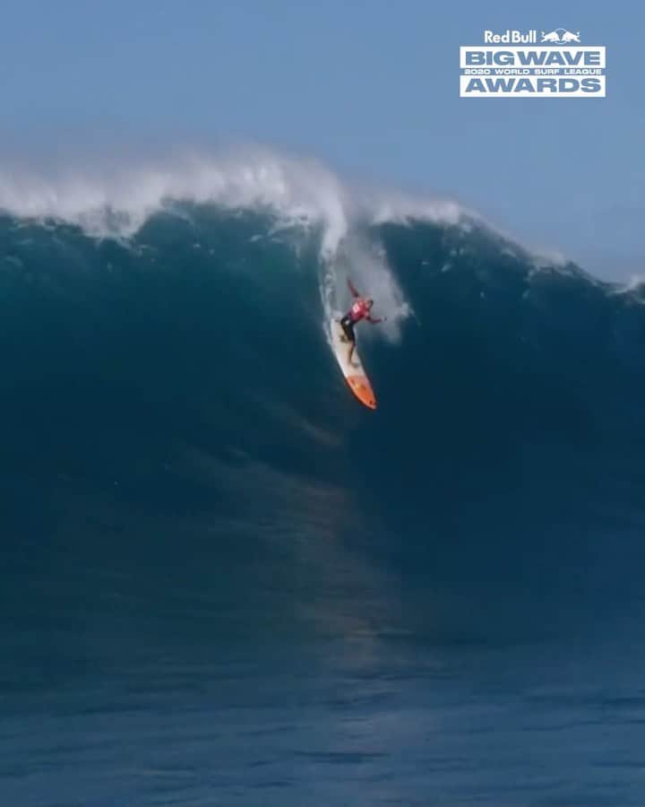フェリシティー・パルマティアーのインスタグラム：「It’s Red Bull Big Wave Awards Overall Performance Week! Here’s my nomination! 🤞🏽🌊 @wsl @wslbigwave @redbull_surfing」