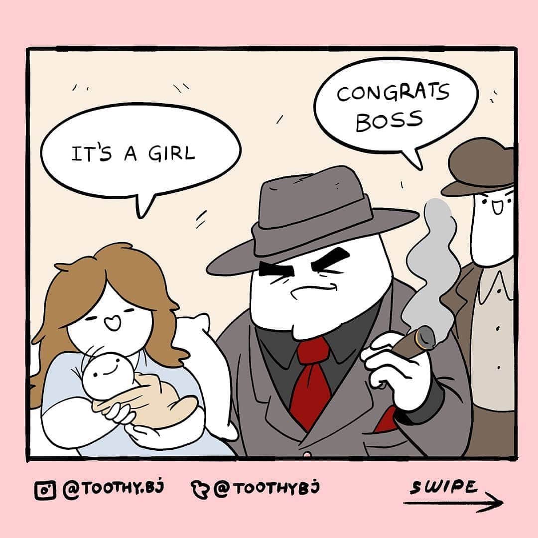 9GAGさんのインスタグラム写真 - (9GAGInstagram)「So.. was it his daughter?  Follow @doodles - By @toothy.bj - #doodles #comics」8月6日 15時11分 - 9gag