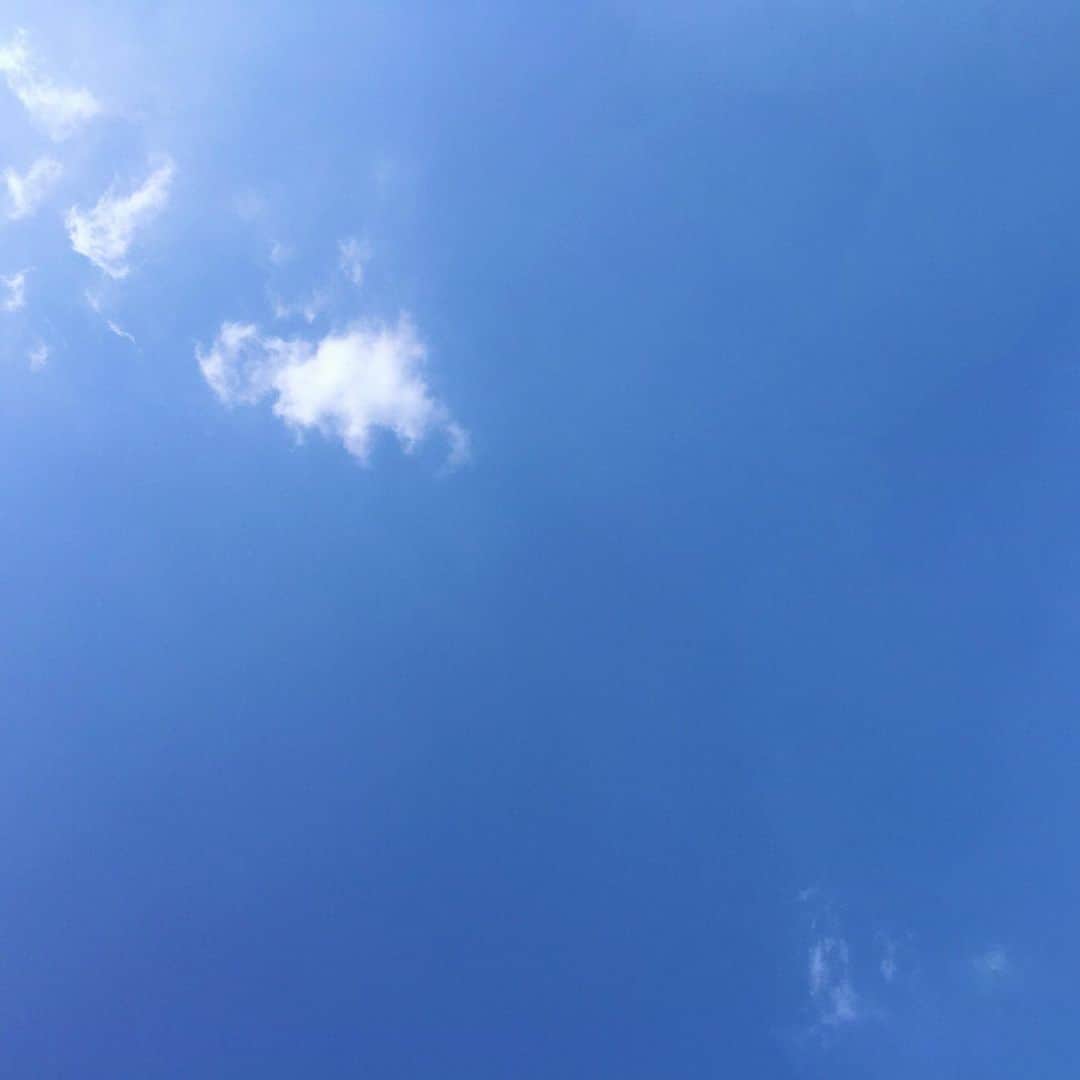 江崎ななほのインスタグラム：「青」