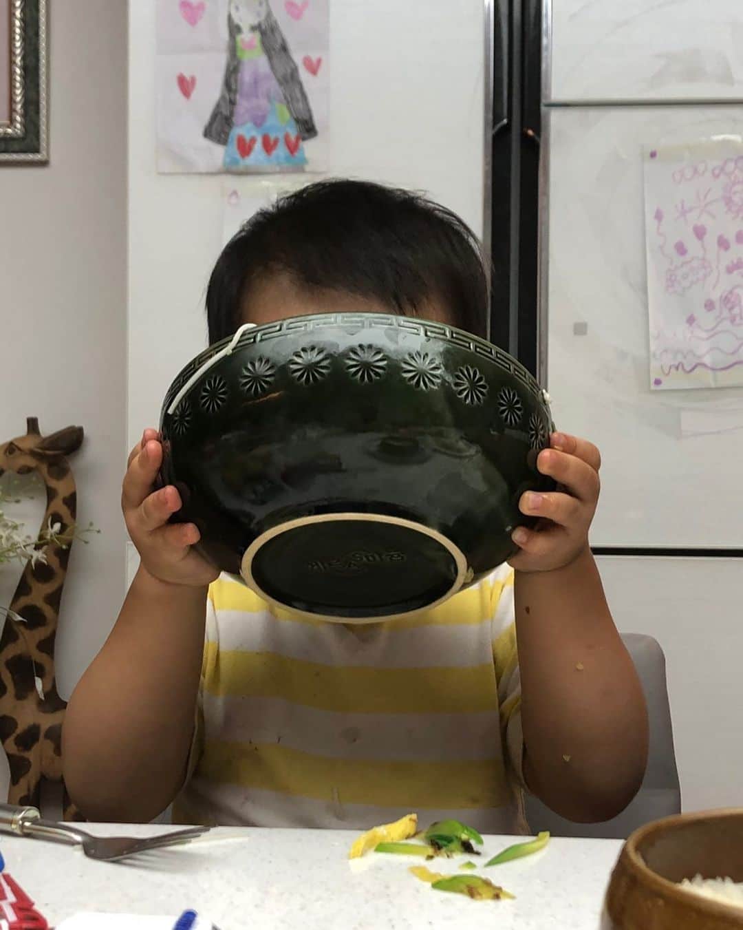 のインスタグラム：「#잘먹는다 ㅋㅋㅋㅋㅋㅋ ##26개월아기」