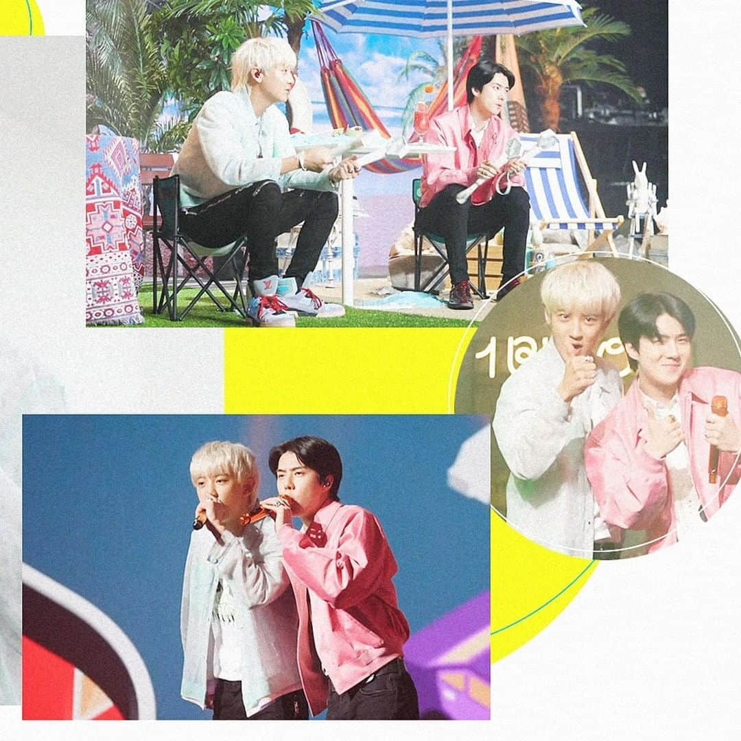 EXOさんのインスタグラム写真 - (EXOInstagram)「🌴 SUMMER PARADISE Behind The Scene🌴   #세훈_찬열 #SEHUN_CHANYEOL #EXO_SC #1BillionViews #10억뷰 #EXO_SC_10억뷰 #세훈 #SEHUN @oohsehun #찬열 #CHANYEOL @real__pcy #엑소 #EXO #weareoneEXO」8月6日 16時00分 - weareone.exo