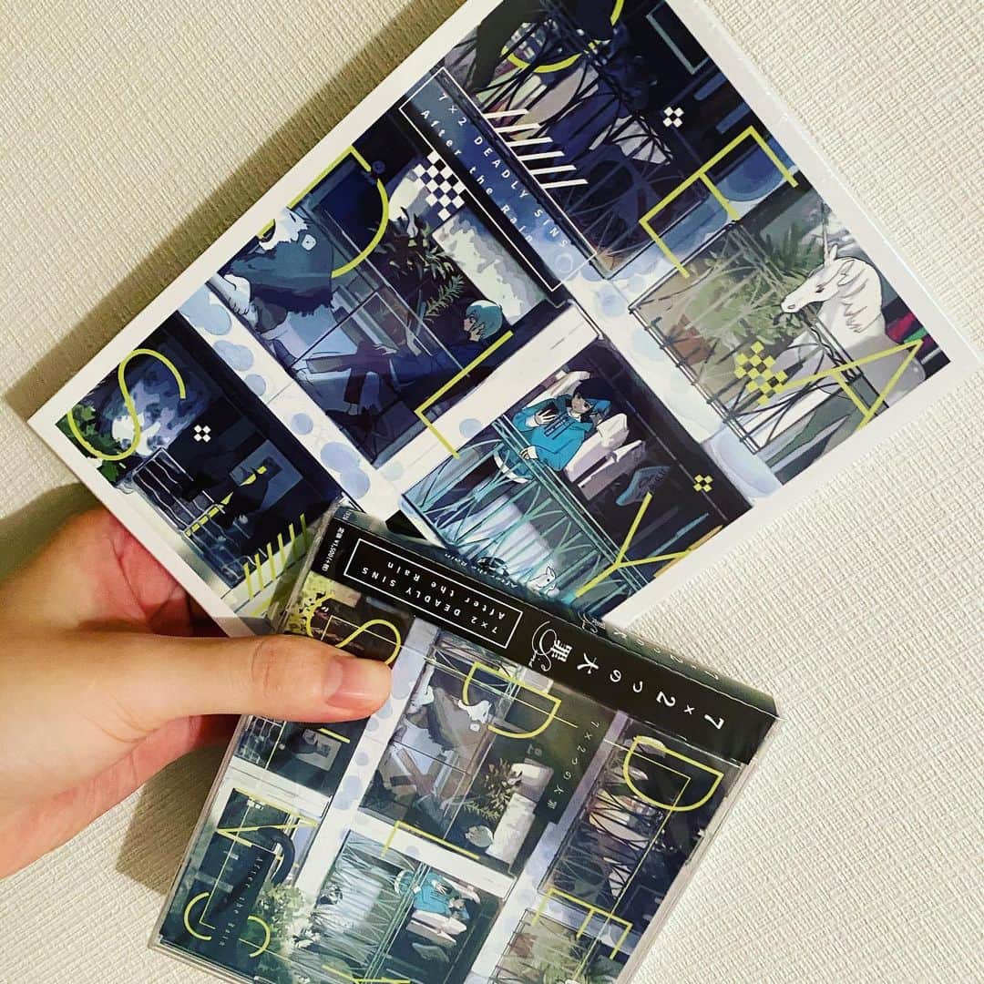 そらるのインスタグラム：「8月7日発売のAtRのミニアルバム「7×2つの大罪」 サンプルもろた（ ＾ω＾)よいアルバムです 皆さんよろしくお願いします  https://nanakakeruhutatunotaizai.aftertherain.jp/」