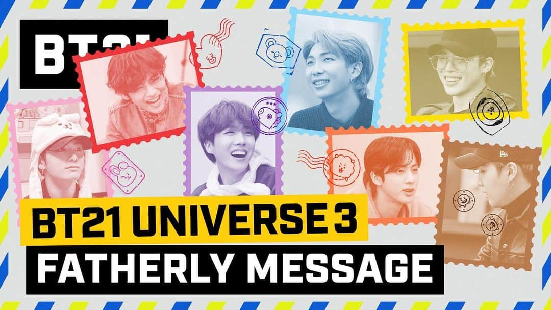 BT21 Stars of tomorrow, UNIVERSTAR!のインスタグラム