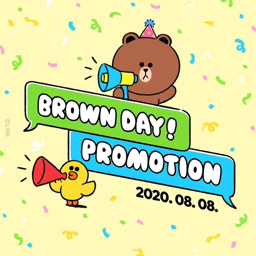 LINE FRIENDSさんのインスタグラム写真 - (LINE FRIENDSInstagram)「August 8th, BROWN DAY is approaching! ⠀ Enjoy ‘BROWN DAY Promotions’ at LINE FRIENDS stores all over the world. BROWN sends his personal thanks to everyone joining in on the celebration! 🤗 ⠀ Don’t miss out on free gifts and special prices on BROWN merch! ⠀ For more👉 Link in bio ⠀ #2020BROWNDAY #BROWNDAY #LINEFRIENDS #BROWN」8月6日 18時01分 - linefriends