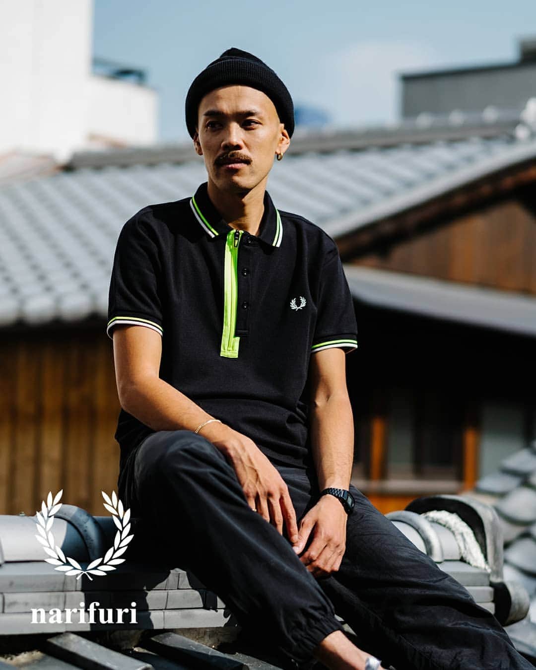 フレッドペリー さんのインスタグラム写真 - (フレッドペリー Instagram)「フレッドペリー x ナリフリ  日本を拠点に置くサイクリングブランド、ナリフリとのコラボレーション。 現代のサイクリングファンのための速乾性に優れたポロシャツのコレクション。  @narifuri_japan #narifuri #ナリフリ #fredperry #フレッドペリー」8月6日 18時27分 - fredperryjp
