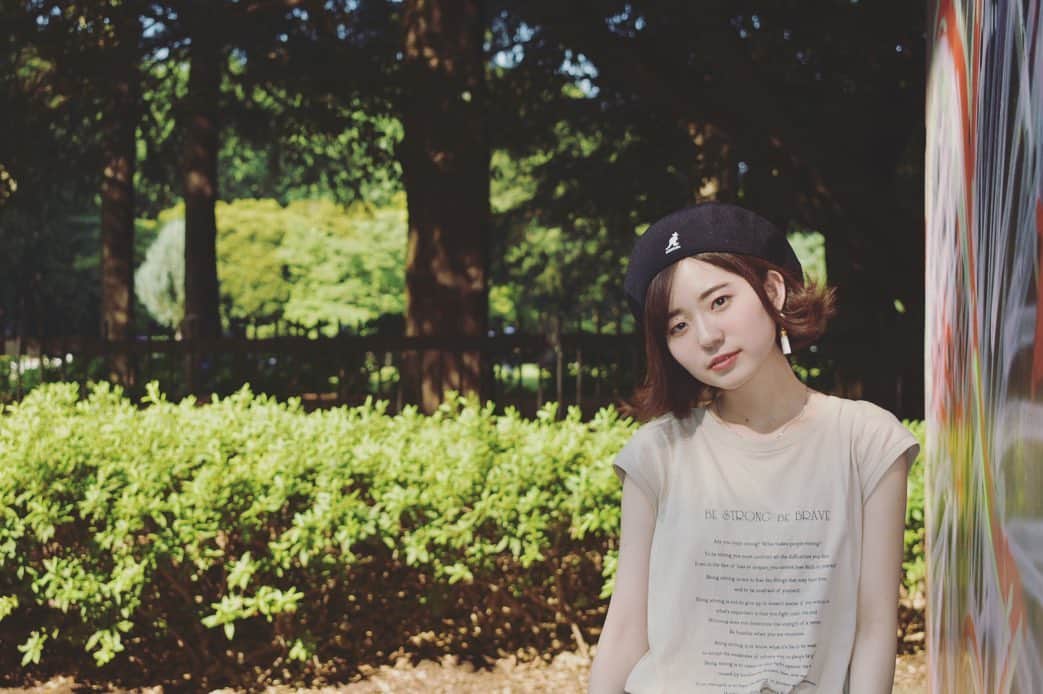 のインスタグラム：「* 6月のとある1日 . . . #過去pic #orangemakeup #instagood」
