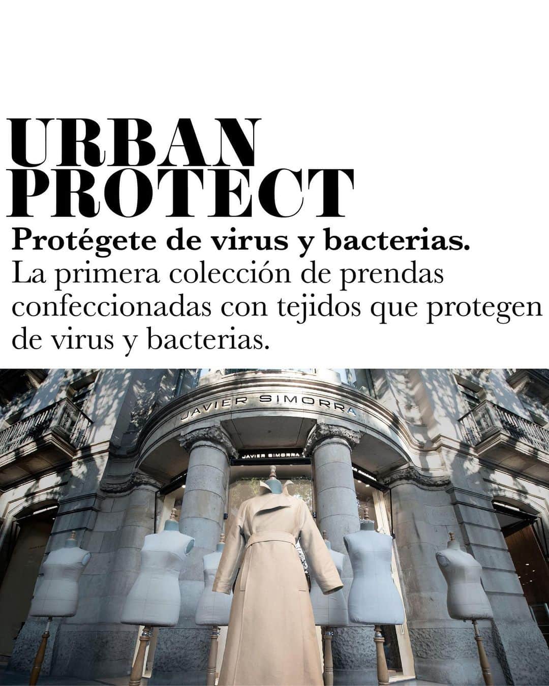 ハビエルシモーラさんのインスタグラム写真 - (ハビエルシモーラInstagram)「Nueva colección URBAN PROTECT Protégete de virus y bacterias. #SimorraVirusProtect  Enlace en nuestro bio para conocer más sobre esta colección.」8月6日 18時37分 - simorraofficial