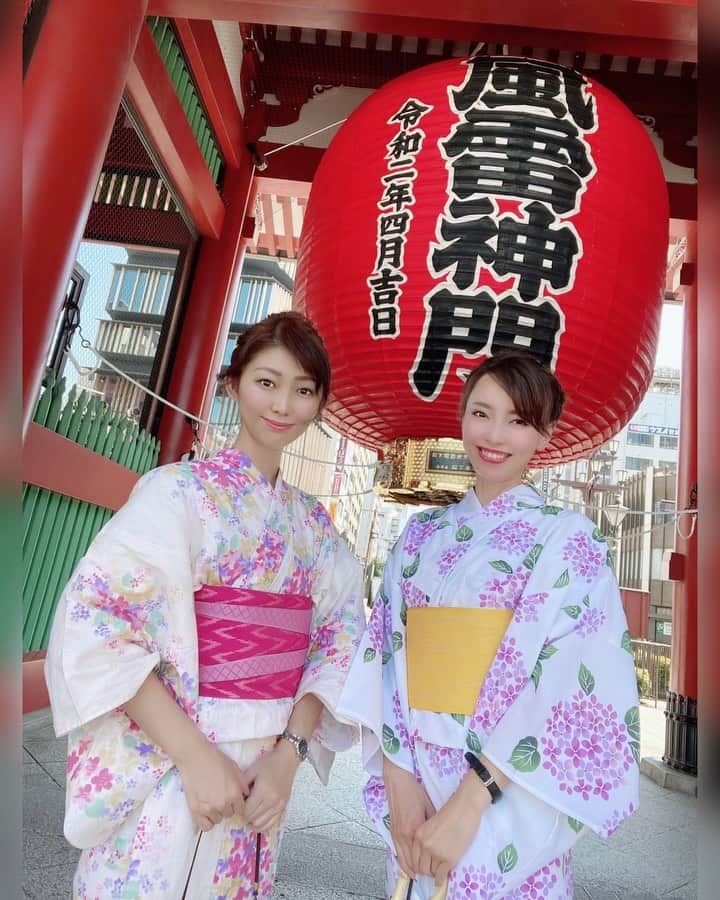 のインスタグラム：「梅雨明けして遂に浴衣日和👘💜❤️ 今年も浅草浴衣レンタルしました💕 浴衣の涼しい生地にビックリ∑(๑ºдº๑)!! 着てきたワンピより涼しかったw🍧 * ▶︎▶︎▶︎浅草着物レンタル&ネイル　虹🌈 ( @asakusa_niji ) 今年オープンしたばかりの綺麗なお店✨ 店内には華やかなフォトスポットもあり 待ち時間などを活用して撮影も出来ます👌🏻 * もちろん当日は手ブラでOK(　･∀･)b ヘアセットもして頂けて 自分が好きな浴衣や帯を選び バッグや履物まで全部選び放題🌈✨ * 時間は入店から全部含めても 1時間かからないのでおよそ1時間を 見ておけば大丈夫だと思います🙆‍♀️ * 荷物も預かってくれるので 後は好きなだけ楽しむのみです👏🏻💕 * お面👺などのアイテムもレンタル出来ます👌🏻 カップル割やグループ割もあって 💰2800円〜なのでお友達同士でも デート利用でも気軽に出来ますよ〰︎❤️ ✼••┈┈┈┈┈┈┈┈┈┈┈┈┈┈┈┈••✼ #浅草着物レンタル虹 #浅草レンタル着物 #浅草レンタル浴衣 #浅草着物レンタル #浅草浴衣レンタル #浅草ネイルサロン虹 #浴衣レンタル可愛い #pr #トリドリベース #浅草 #着物 #着物女子 #japanfashion #撮影 #fashion #ヘアセット #kimono #まとめ髪 #編み込み #ヘアスタイル #ootd #浴衣女子 #着物ヘア#portraitoftheday #着物ヘアアレンジ  #japanesemodel #写真好きな人と繋がりたい #着物コーディネート #着物姿 #浴衣着物レンタル✼••┈┈┈┈┈┈┈┈┈┈┈┈┈┈┈┈••✼」