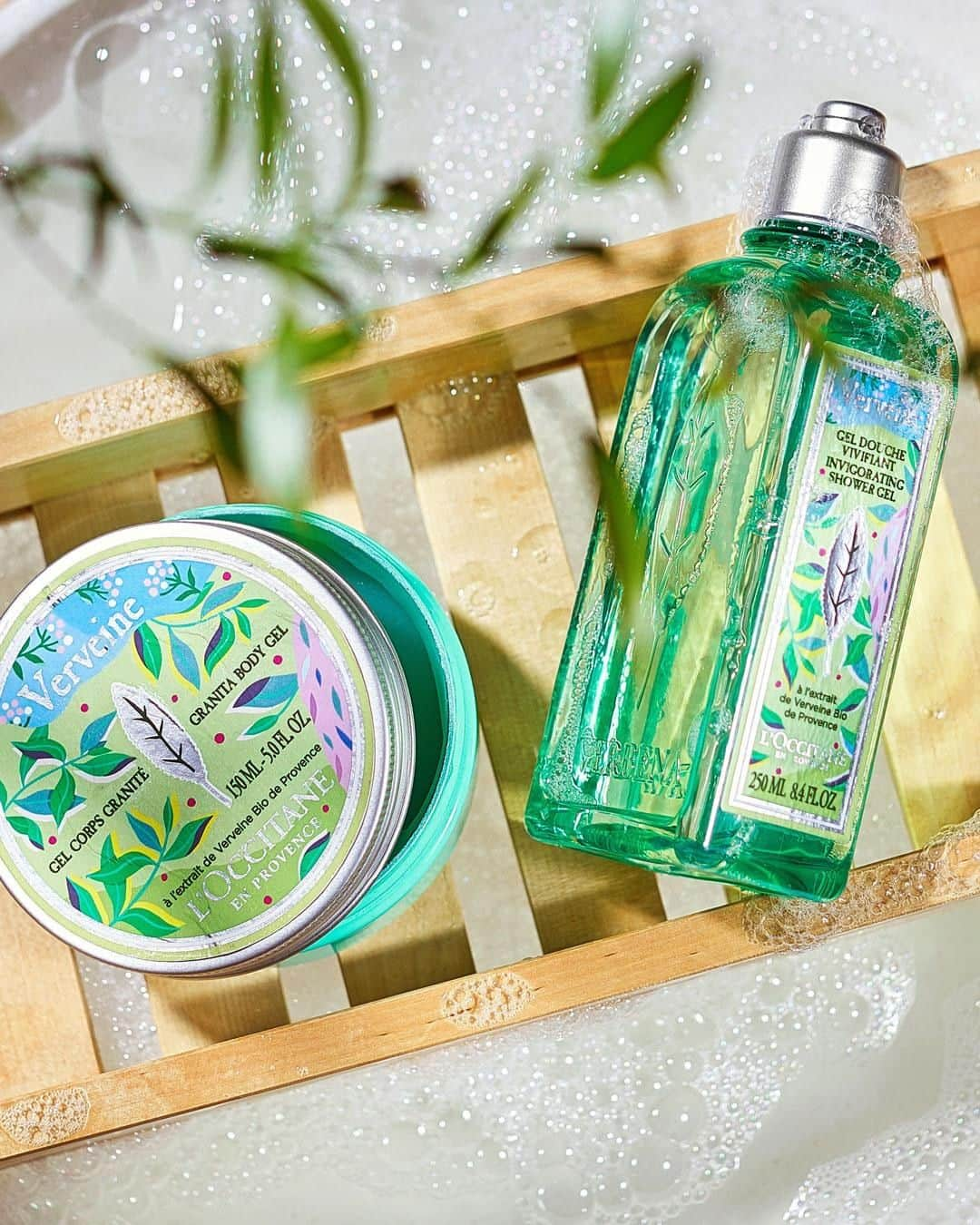 ロクシタンさんのインスタグラム写真 - (ロクシタンInstagram)「August might be hot, but with our Limited Edition Verbena products you'll be staying fresh and cool! 😎 Enhance the refreshing feeling of your shower with our Verbena Shower Gel and hydrate your skin with Granita Body Gel (#SummerTip: keep it in the fridge for extra cooling power!) Leave a 🌿if you're loving Verbena this summer! #LOccitane #Verbena #LimitedEdition #ShowerGel #BodyGel #Granita #Hydrating #Cooling #Refreshing #BodyCare #NaturalBeauty #Summer #MadeinFrance」8月6日 19時00分 - loccitane