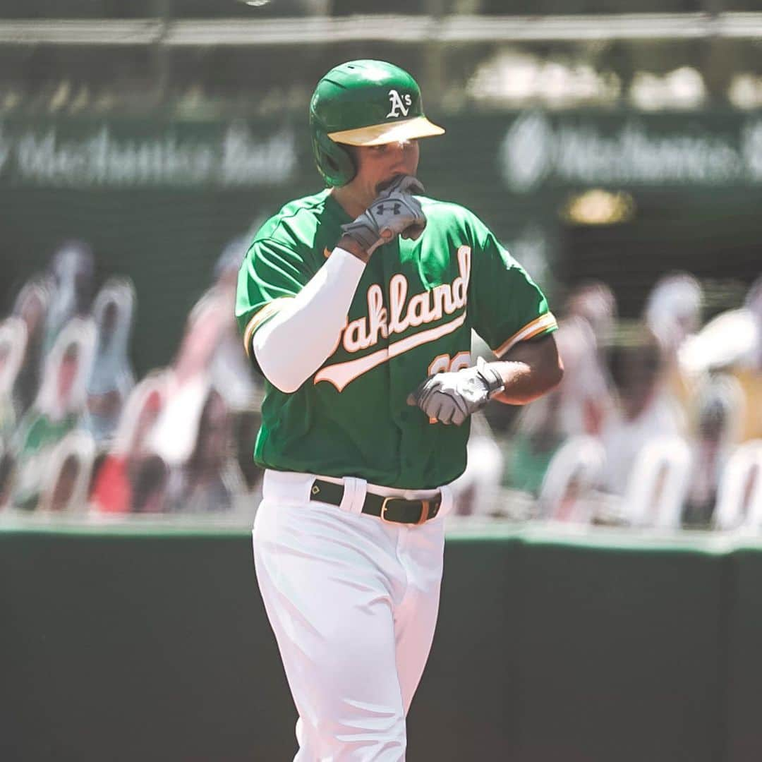 オークランド・アスレチックスさんのインスタグラム写真 - (オークランド・アスレチックスInstagram)「Let’s Stache 💪 #RootedInOakland」8月7日 5時25分 - athletics