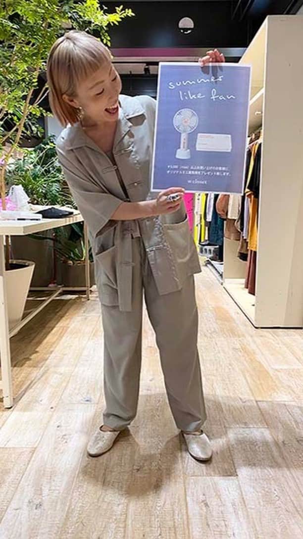 のインスタグラム：「公式オンラインショップと店頭で始まるノベルティーフェアとLINE登録で¥５００クーポンがGETできます！（オンラインショップかお店のどちらか１回でご使用できます。） 今週お店に入る商品もご紹介しています♡」