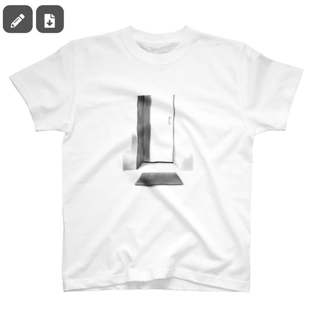 浅野忠信のインスタグラム：「ドアTシャツパート2 https://suzuri.jp/Tad」