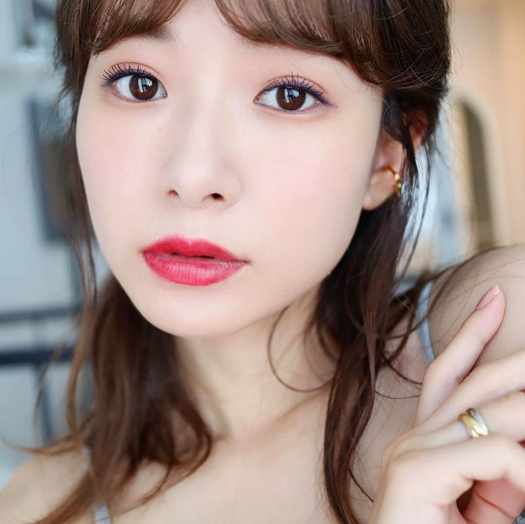 西川瑞希（みずきてぃ）さんのインスタグラム写真 - (西川瑞希（みずきてぃ）Instagram)「RED MAKE UP...❤️❤️❤️ . #mizukitotalbeauty #makeup #beauty」8月6日 22時04分 - mizuki_nishikawa_