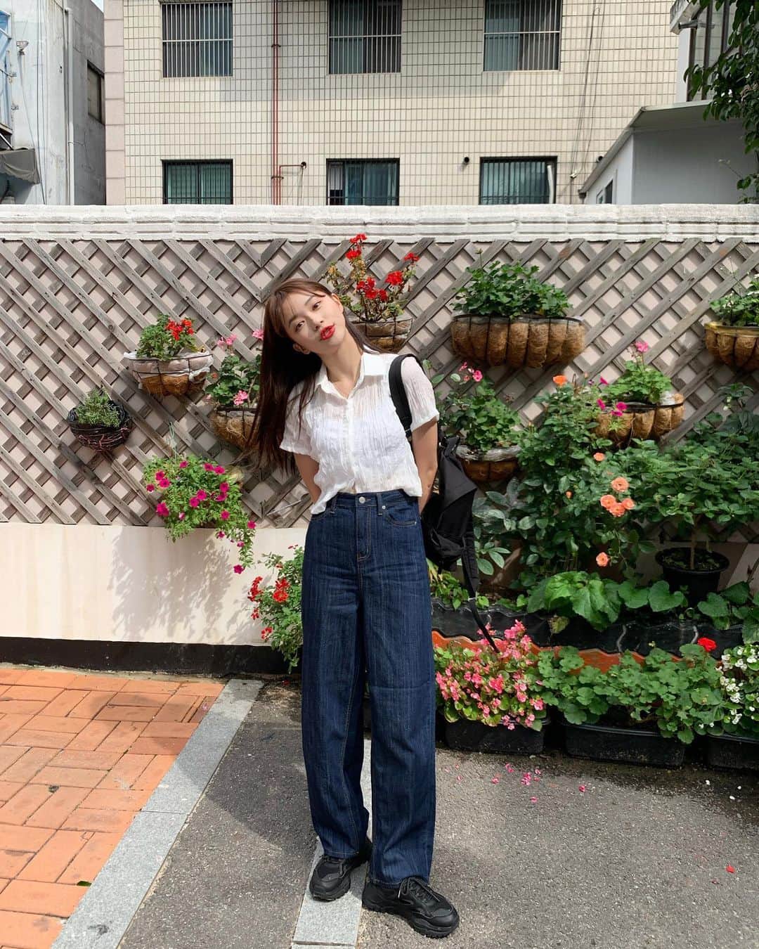 ノ・ジョンファさんのインスタグラム写真 - (ノ・ジョンファInstagram)「쁘이✌🏻」8月6日 22時06分 - ro.junghwa
