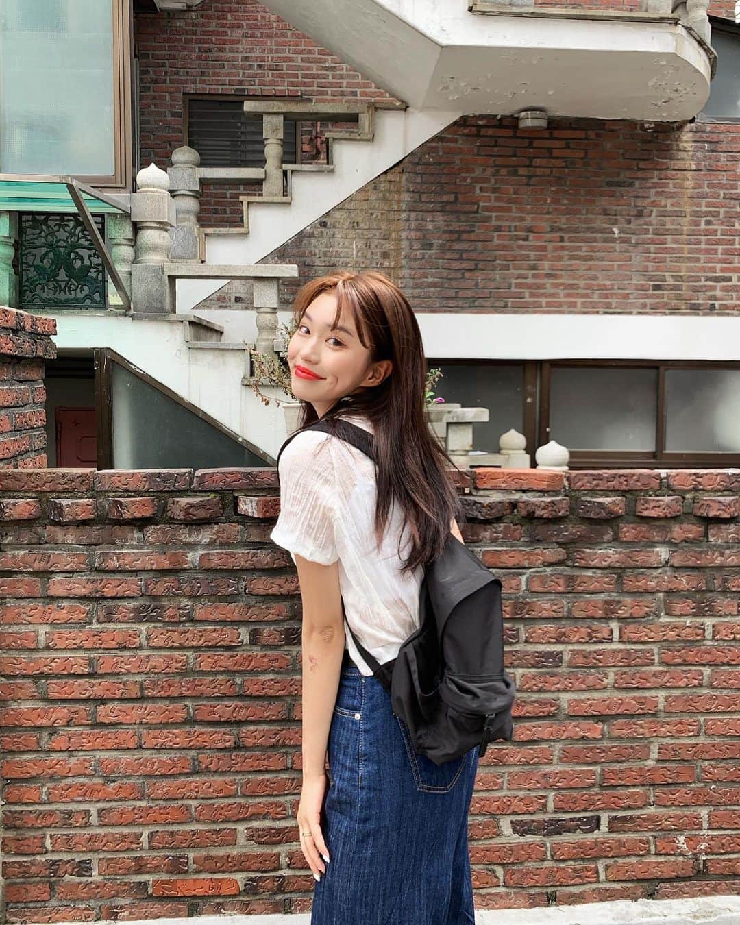 ノ・ジョンファさんのインスタグラム写真 - (ノ・ジョンファInstagram)「쁘이✌🏻」8月6日 22時06分 - ro.junghwa