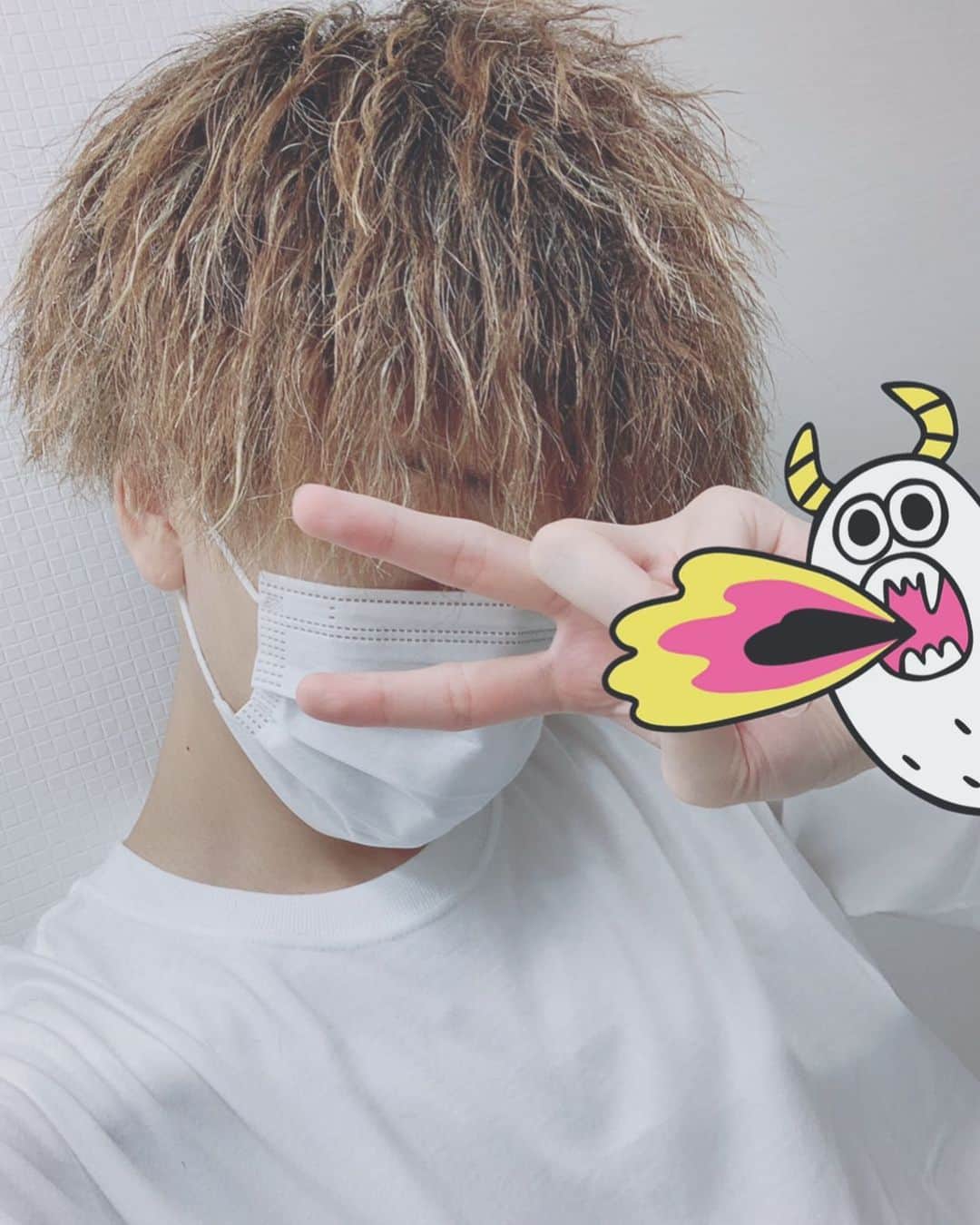 ぷりっつのインスタグラム：「かみきった。  #おれ尊いな」