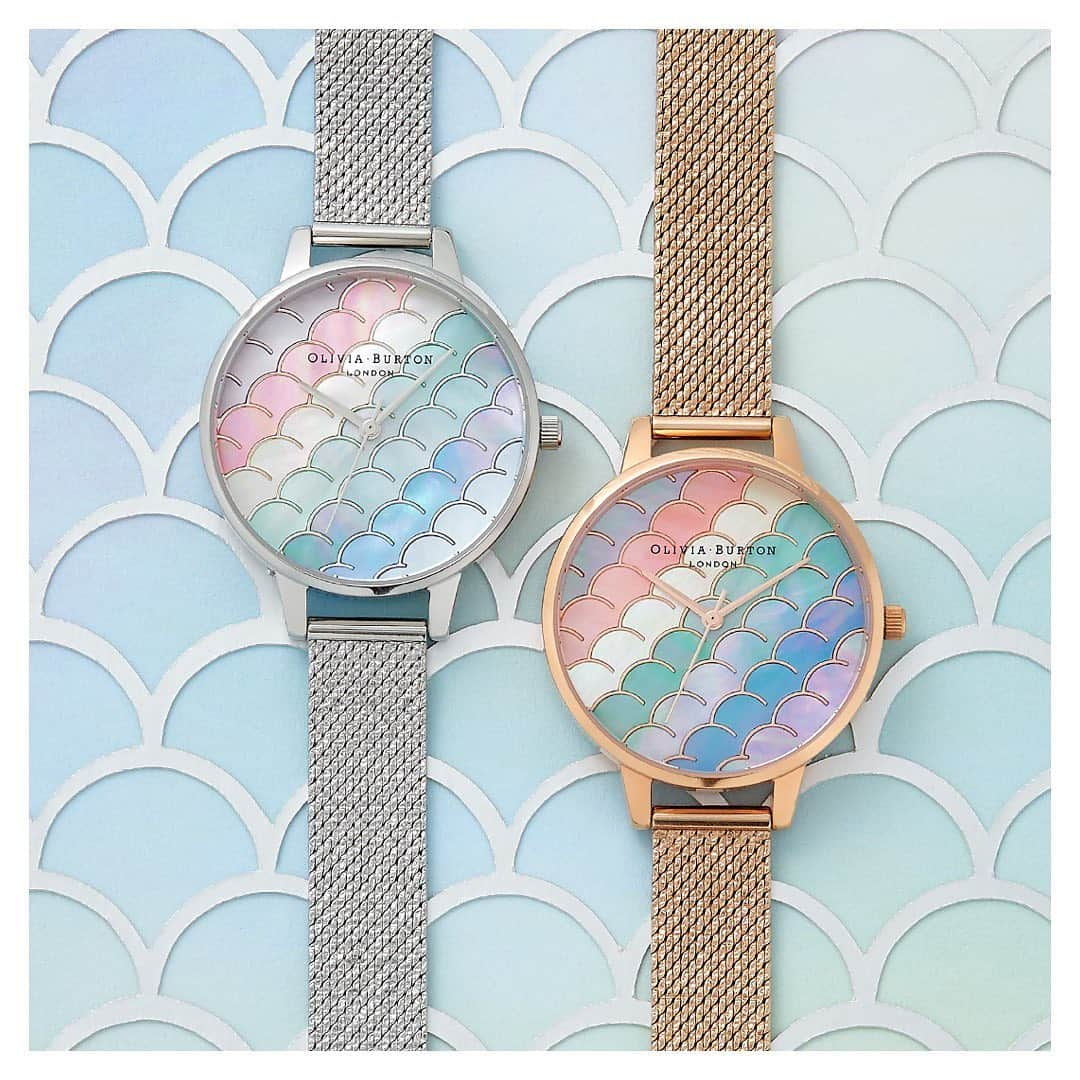 Olivia Burtonさんのインスタグラム写真 - (Olivia BurtonInstagram)「Which one would you pick? 🌈🧜🏼‍♀️✨ #MyOliviaBurton #TheMermaid #MermaidTail #Rainbow」8月6日 23時34分 - oliviaburtonlondon