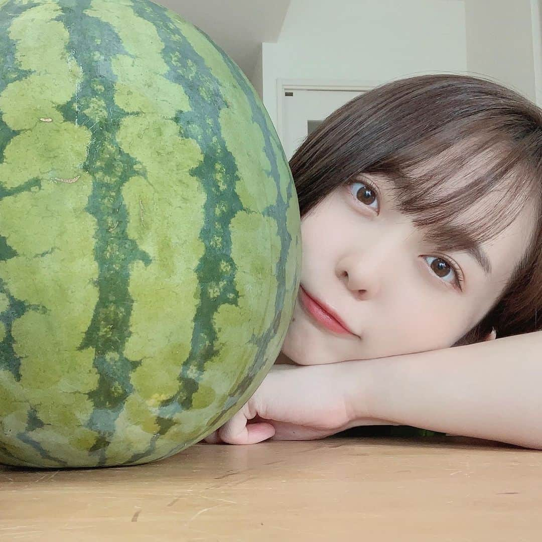 中野佑美さんのインスタグラム写真 - (中野佑美Instagram)「🍉🍉🍉」8月7日 0時03分 - nakan084