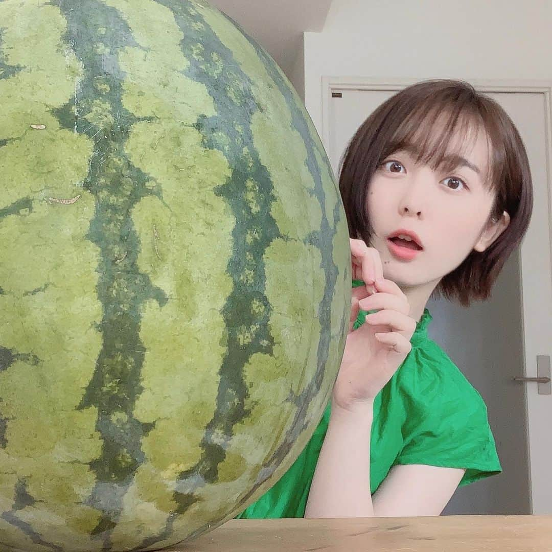 中野佑美さんのインスタグラム写真 - (中野佑美Instagram)「🍉🍉🍉」8月7日 0時03分 - nakan084