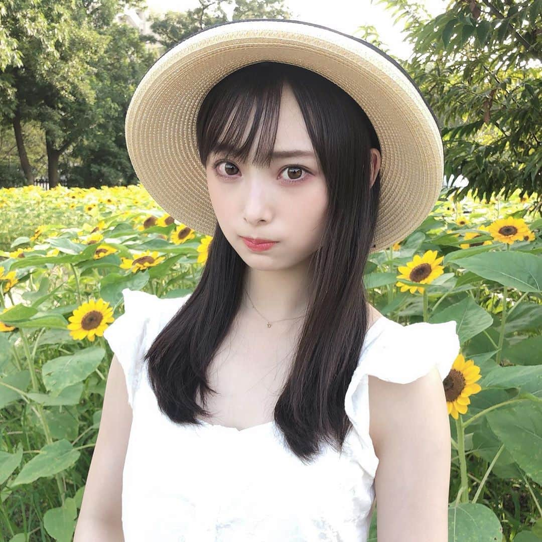 梅山恋和さんのインスタグラム写真 - (梅山恋和Instagram)「🌻  今日で17歳を迎えました！  いつも応援して下さる 皆さん本当に本当に ありがとうございます🥰  17歳のココナも 好きでいてください🤍  これからもずっとずっと 宜しくお願いしますっ✨  #557 #ひまわり #🌻 #麦わら帽子 #👒 #87 #セブンティーン #楽しむ #17歳 #梅山恋和生誕祭2020 #ゴーゴーセブンティーン #おもち映え  大好きだよ❤️」8月7日 0時18分 - cocona_umeyama