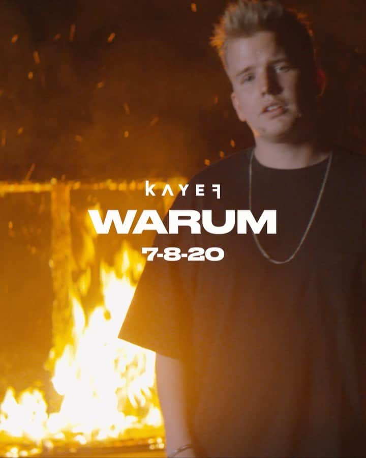 Kayefのインスタグラム：「HEUTE NACHT 🔥 #warum」