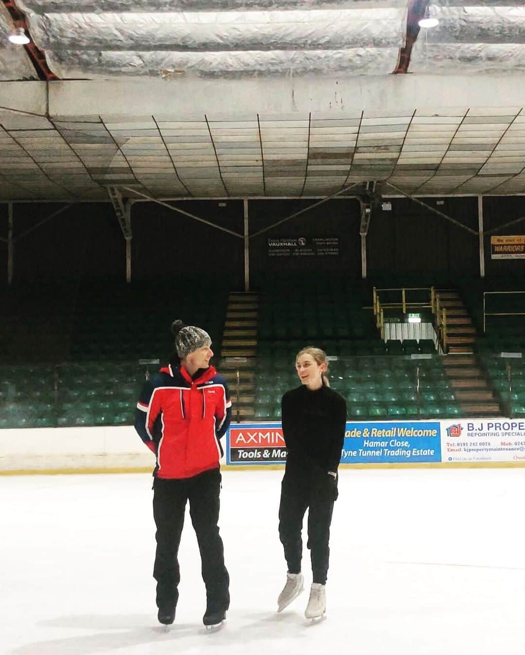 アレキサンドラ・ゴロフキナさんのインスタグラム写真 - (アレキサンドラ・ゴロフキナInstagram)「⛸🖤✨ Ice rinks should be grouped with other sporting facilities, not casinos and beauty parlours. We are an Olympic sport and the Government is treating us as a "leisure activity". This is not only harming the training and development of an entire generation of skaters, but is having detrimental effects on their wellbeing and mental health.   We have been told three times now that our sport can return to training, and three times this has been delayed at the last minute. Our skaters could visit a busy pub, gym, or even a trampoline park, yet they are not allowed to train in small socially-distanced groups in the various very large ice rinks across the country.  Please post a photo of yourself (or your child) skating and nominate 3 others to take part and help raise awareness for our sport. Make sure to include our hashtags #sportnotleisure  #overlookedolympicsport #backontheice  I nominate: @skater_layla  @jasminecressey @pupurusjka  • #figureskating #iceskating #chiquesport #edeaskates #johnwilsonblades #whitleybayicerink #whitleybay」8月7日 0時54分 - alikalexandra