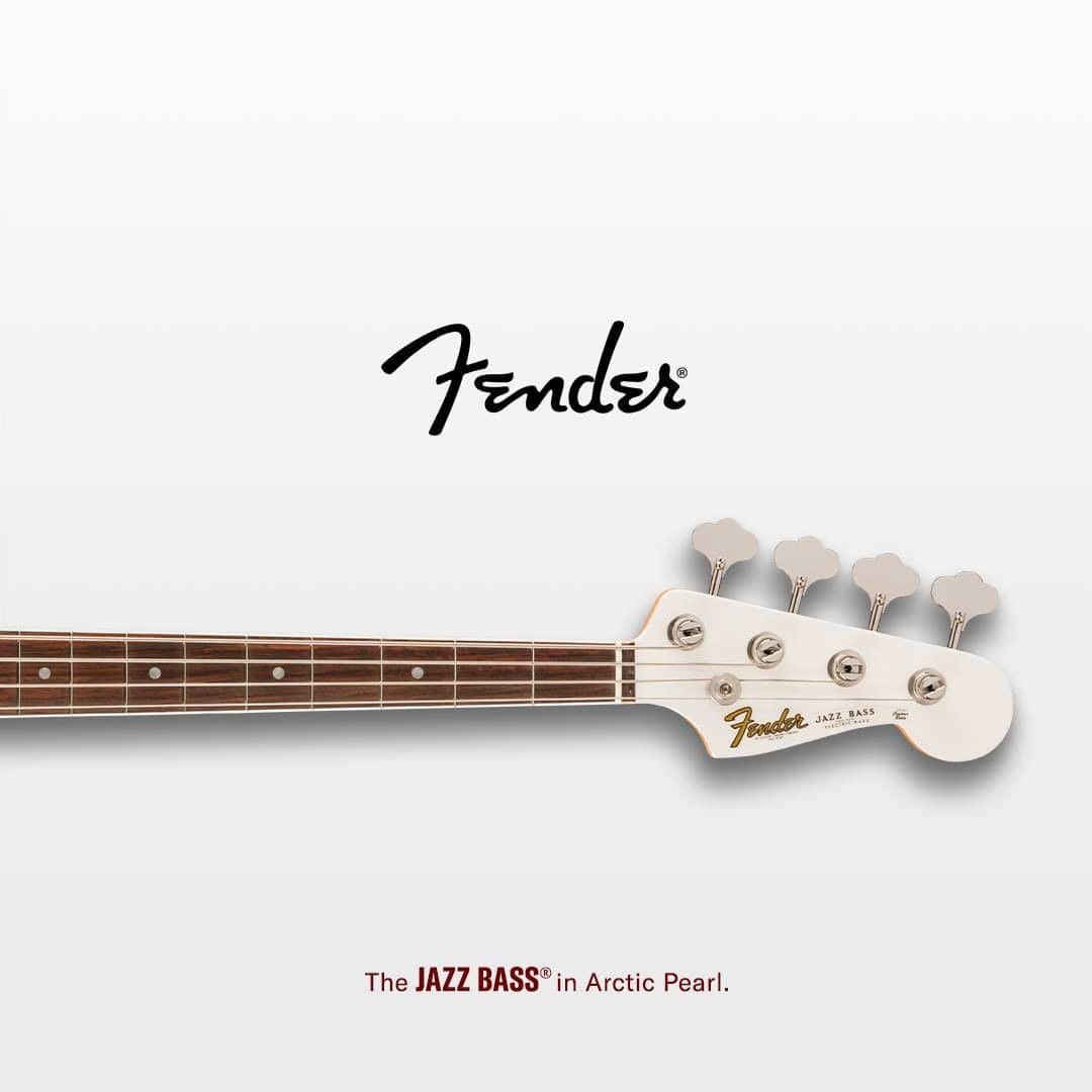 Fender Guitarさんのインスタグラム写真 - (Fender GuitarInstagram)「Introduced in 1960, the Jazz Bass has powered some of the greatest music of the 20th century and beyond. 60 years later, we’re proud to celebrate that iconic design with a limited-run model that captures the touch, tone and magic of the original. Featuring Pure Vintage ‘62 pickups, a bound rosewood fingerboard and a lacquer finish in Arctic Pearl, the 60th Anniversary Jazz Bass honors and elevates one of the most popular instruments of all time. Learn more via link in bio!」8月7日 1時00分 - fender