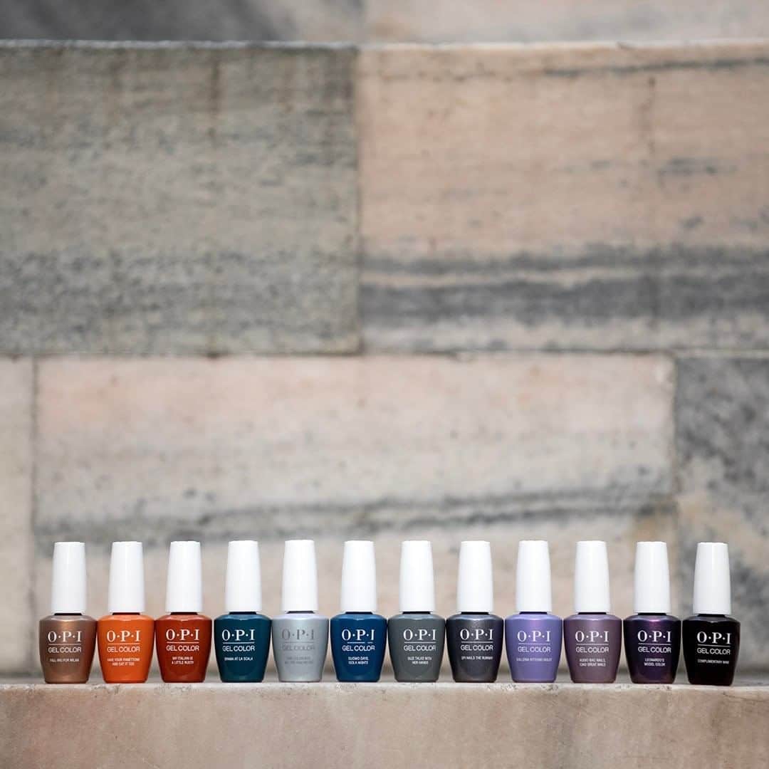 OPIさんのインスタグラム写真 - (OPIInstagram)「#OPIMuseOfMilan: 12 unexpected fall shades to deeply inspire and satisfy your creative side. 🎨  #ColorIsTheAnswer #OPIGelColor #FallFashion #FallTrends #FallNails #FallMani #TrendyNails #MilanFashion #OPIObsessed #GelMani」8月7日 1時01分 - opi